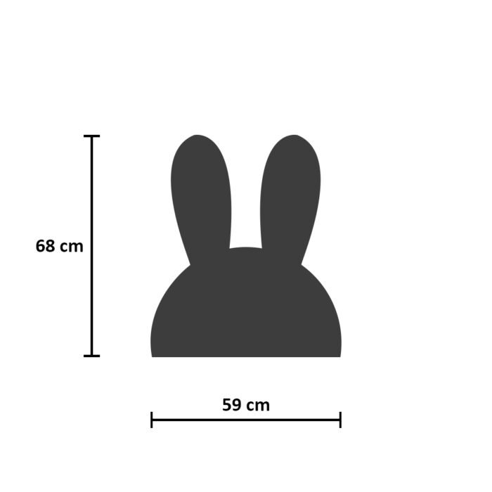Magnetinė lenta Zuikio ausys išmatavimai