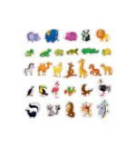 Magnetiniai lipdukai ZOO