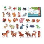 Magnetiniai lipdukai Gyvūnai