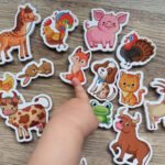 Magnetiniai lipdukai Gyvūnai