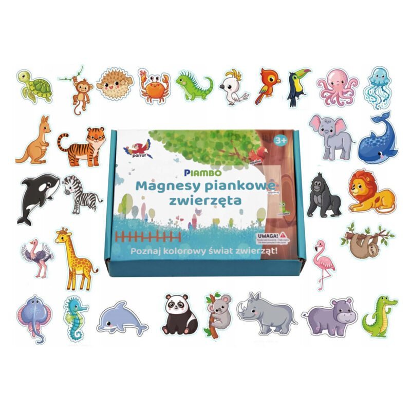 Magnetiniai lipdukai Žvėreliai